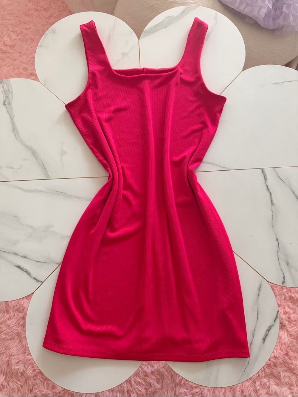a new day classic Hot Pink Sleeveless Mini Dress size M